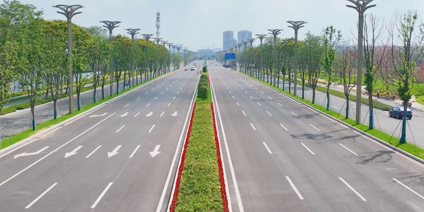 太炫酷啦！德陽首條“智慧道路”試通車！位置在……